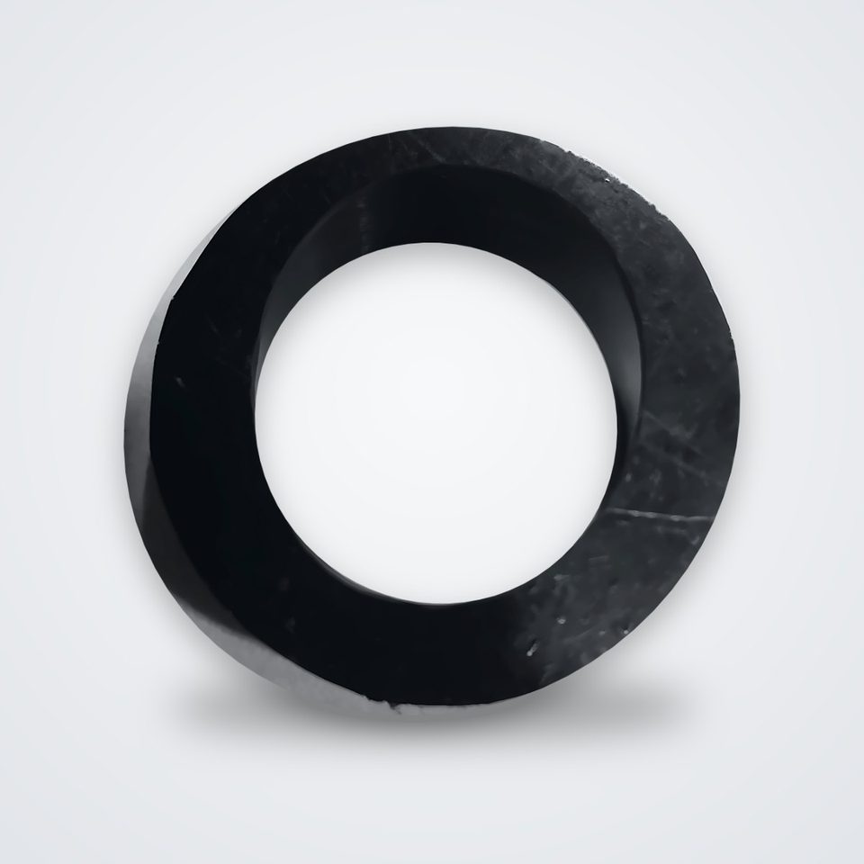Anillo de caucho grueso