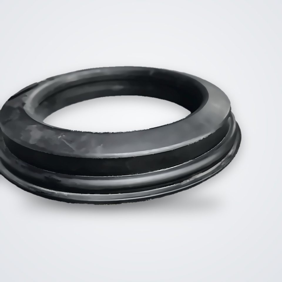 Anillo de caucho de gran diámetro